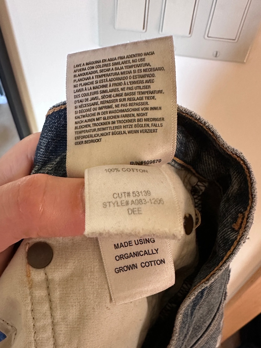 Agolde 28 Dee shorts ricochet wash - Picture 6 of 7